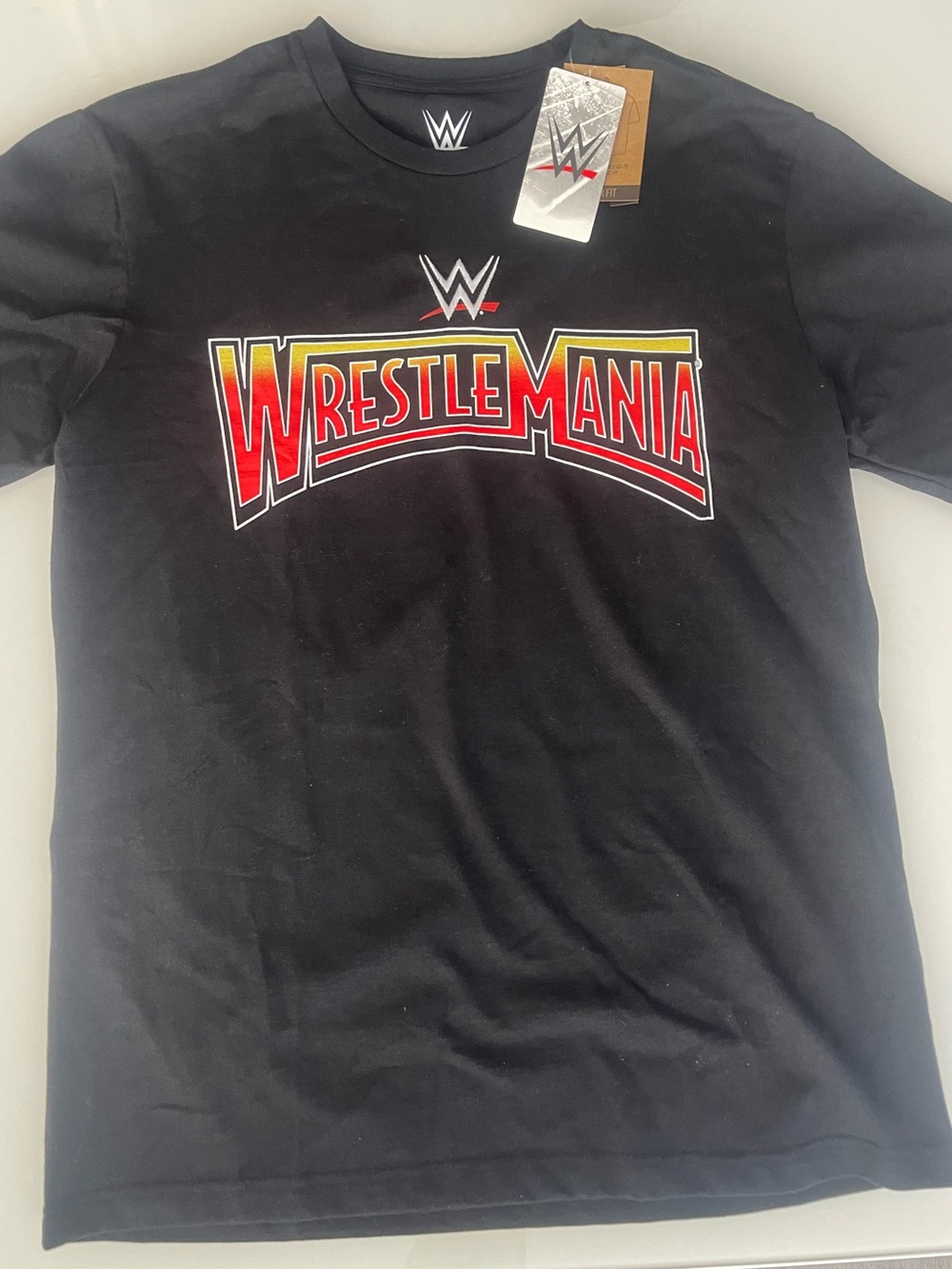 WWE WrestleMania Legends Black T Shirt Mens Size Medium